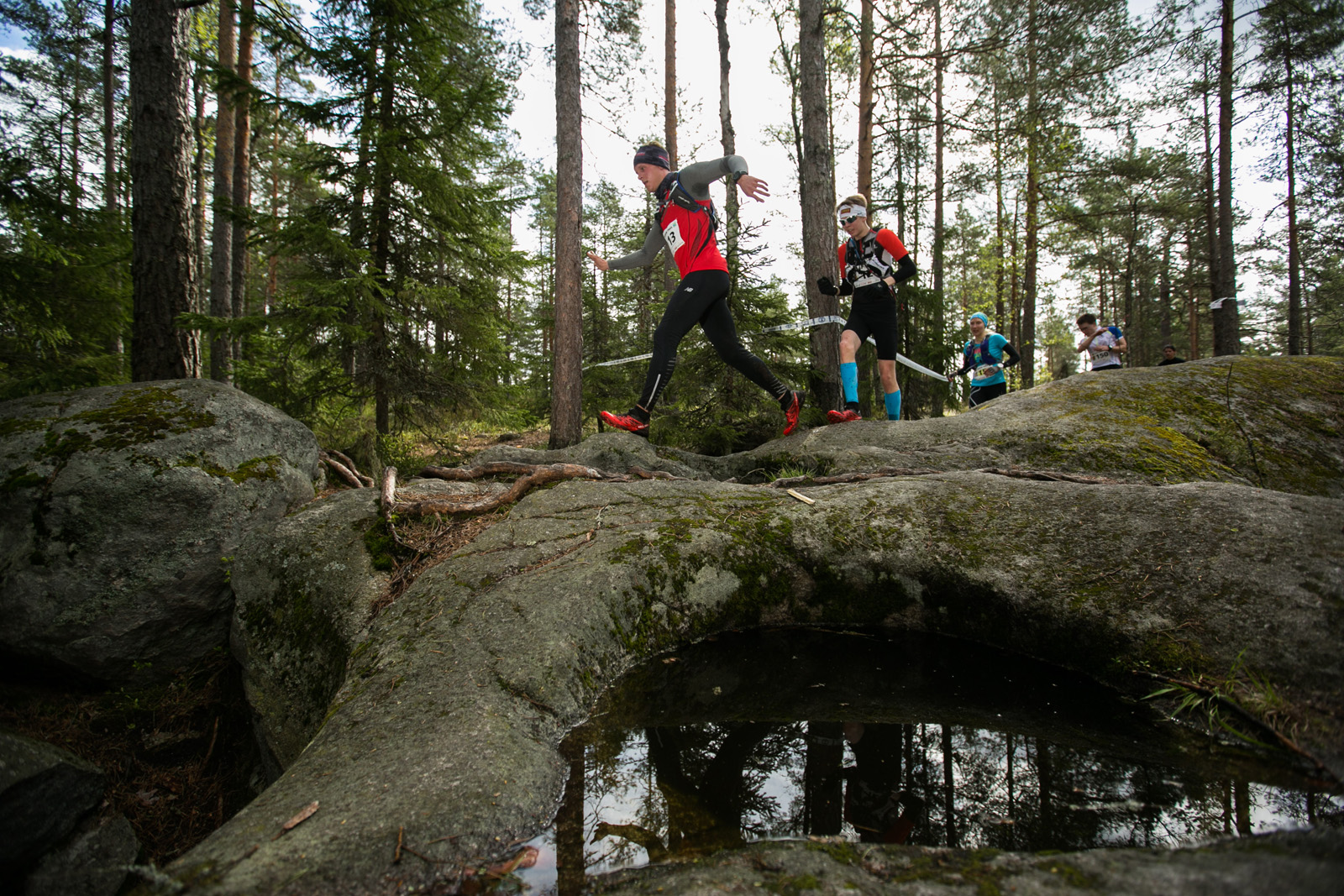 Bodom Trail: Juoksijoita hiidenkirnujen äärellä - Pirttimäki, Espoo, 14.5.2015